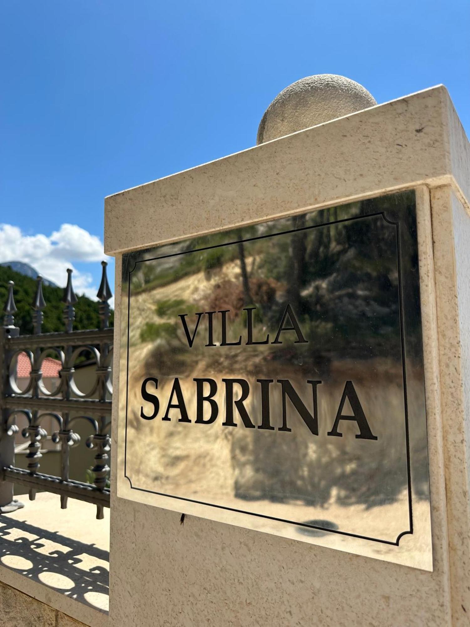 Apartments - Villa Sabrina Brela Kültér fotó